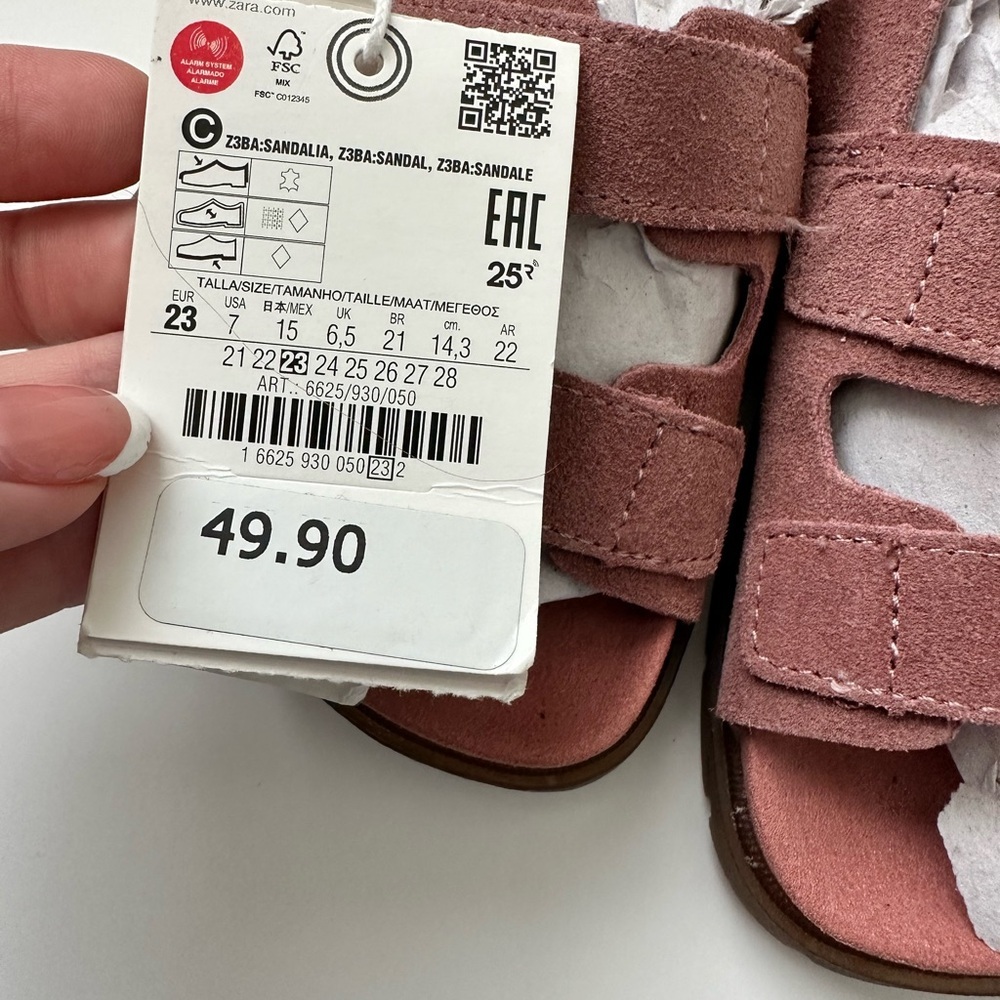 Zara - Mauve Sandals - Picture 2 of 3